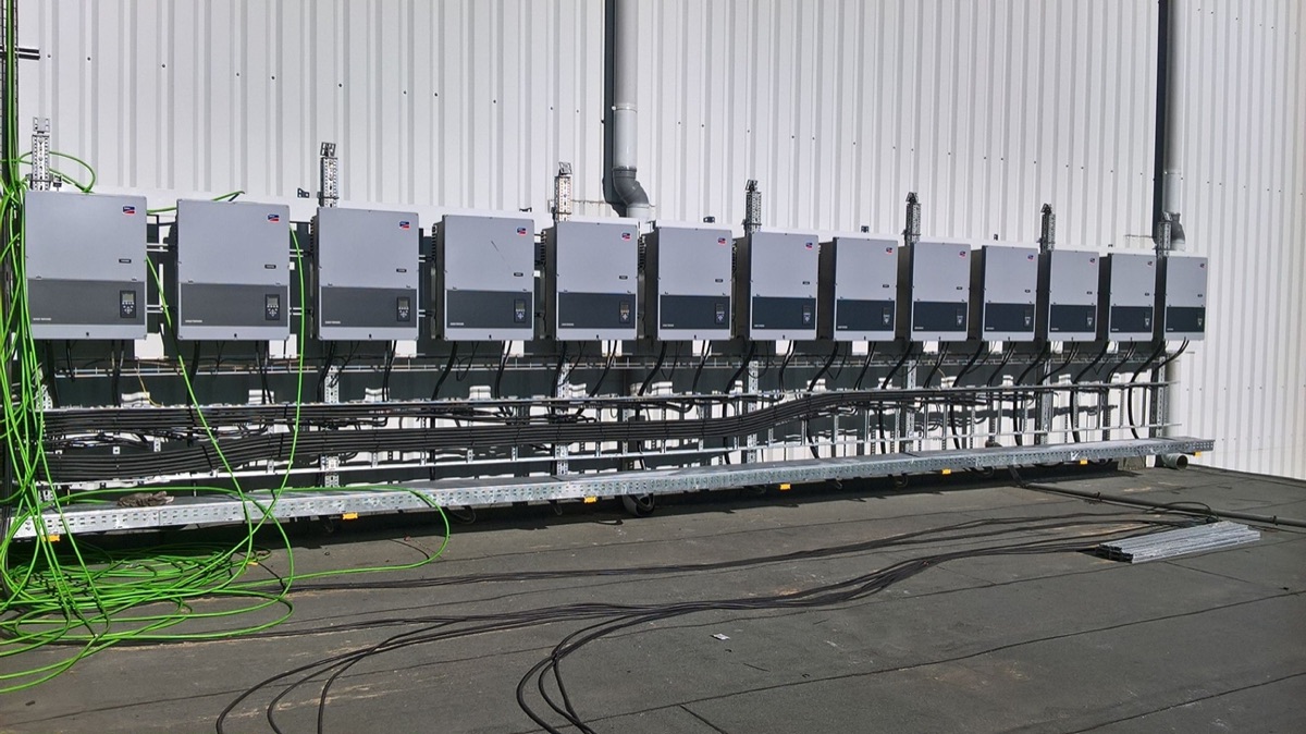 Posto de transformação e instalação elétrica técnica