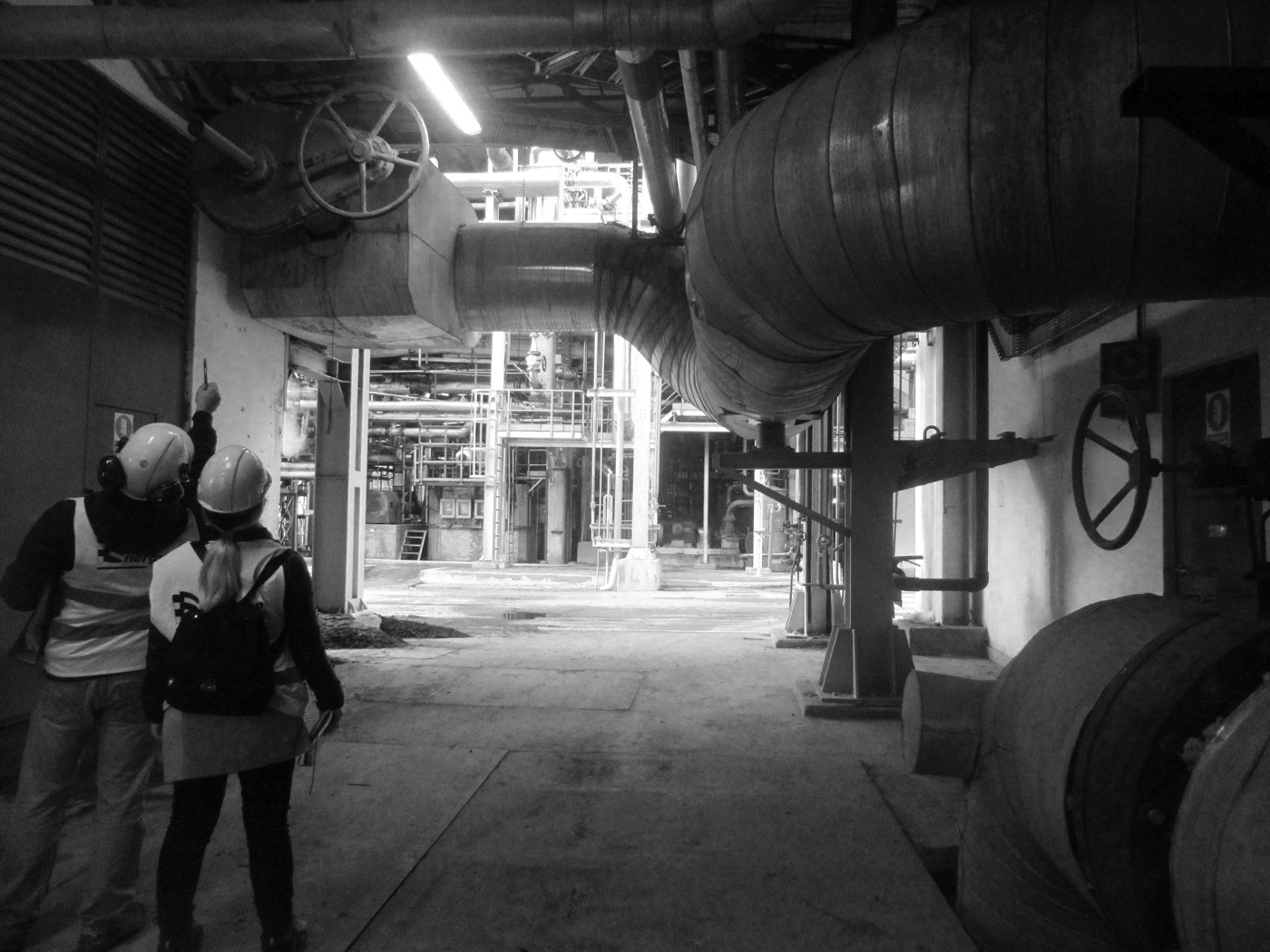 Instalação elétrica em ambiente industrial