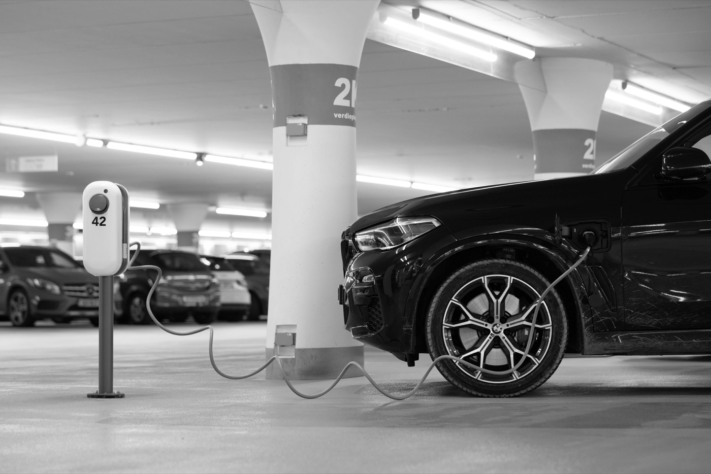Posto de carregamento para veículos elétricos